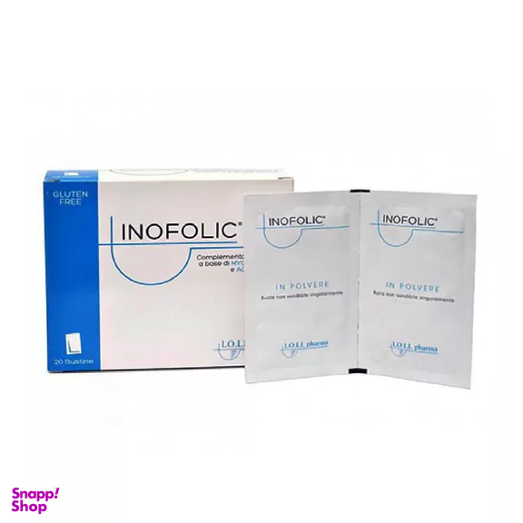 ساشه خوراکی تقویت تخمدان اینوفولیک لو لی فارما بسته 30 عددی