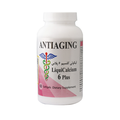 سافت ژل لیکویی کلسیم 6 پلاس (Liqui Calcium 6 Plus) آنتی ای جینگ