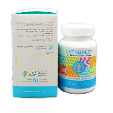 کپسول استرورست (Estrorest) ادیب اکسیر بسته 60 عددی