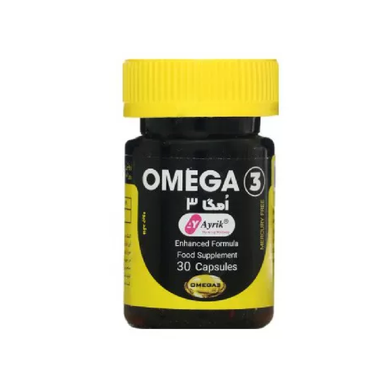 قرص امگا 3 (Omega 3) آیریک بسته 30 عددی