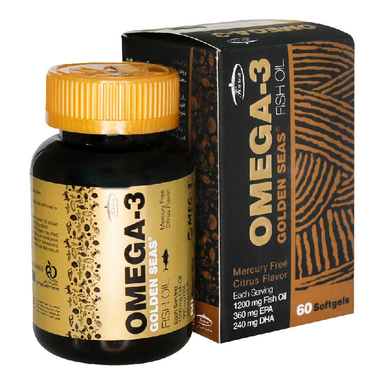 کپسول امگا 3 روغن ماهی گلدن سیز (Omega 3 Golden Seas) شرکت دارویی کارن