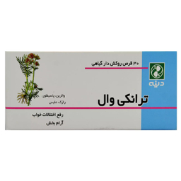 قرص تنظیم خواب ترانکی وال دینه بسته 30 عددی