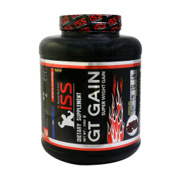 پودر جی تی گین (GT Gain) آی اس اس طعم شکلاتی حجم 2000 گرم