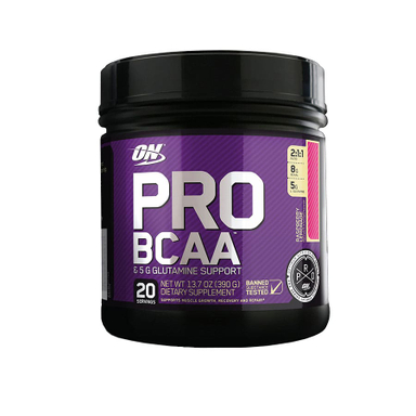 پودر پرو بی سی ای ای (Pro BCAA) اپتیموم نوتریشن طعم رازبری لیموناد حجم 390 گرم