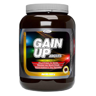 پودر گین آپ بزرگسالان (Gain UP Hard Gainer) پی ان سی طعم شکلاتی وزن 1800 گرم