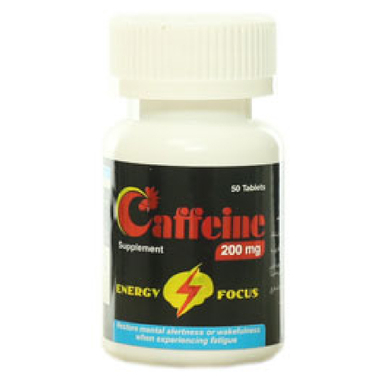 قرص کافیین 200 میلی گرم انرژی فوکس (Energy Focus Caffeine 200 mg) داروپخش بسته 50 عددی