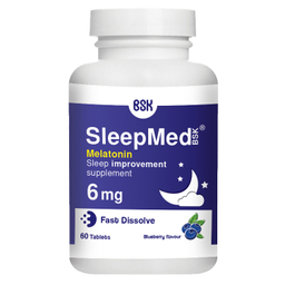 قرص اسلیپمد بی اس کی 6 میلی گرم (SleepMed BSK 6 mg) بنیان سلامت کسری بسته 60 عددی