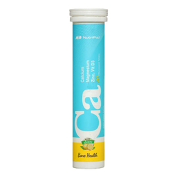 قرص جوشان کلسیم منیزیم زینک و د3 (Calcium And Magnesium) نوتری پاد بسته 20 عددی