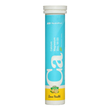 قرص جوشان کلسیم منیزیم زینک و د3 (Calcium And Magnesium) نوتری پاد بسته 20 عددی