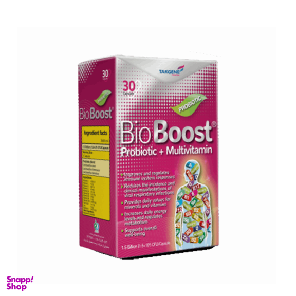 کپسول بایو بوست (Bio Boost) تک ژن فارما بسته 30 عددی