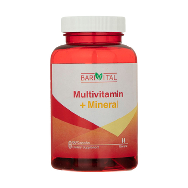 قرص مولتی ویتامین و مینرال (Multi Vitamin And Mineral) ام پلاس بسته 60 عددی