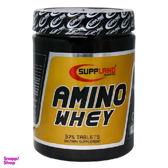 قرص آمینو وی (Amino Whey) ساپلند نوتریشن طعم شکلاتی بسته 375 عددی