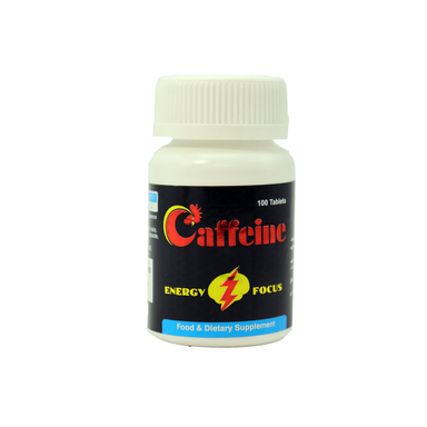 قرص کافیین انرژی فوکس (Energy Focus Caffeine) داروپخش بسته 100 عددی