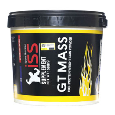 پودر جی تی مس (GT Mass) آی اس اس طعم شکلاتی وزن 5000 گرم