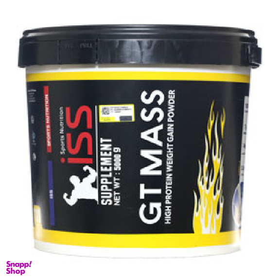 پودر جی تی مس (GT Mass) آی اس اس طعم شکلاتی وزن 5000 گرم