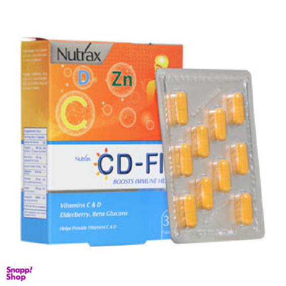 کپسول سی دی فلو (CD Flu) نوتراکس بسته 30 عددی