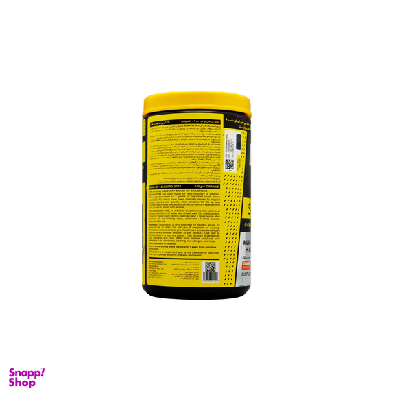 پودر بی سی ای ای و ب6 و الکترولیت (BCAA And B6 And Electrolytes) ژن استار طعم آناناس وزن 420 گرم