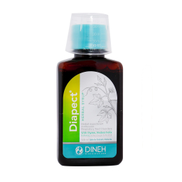شربت دیاپکت (Diapect) دینه حجم 120 میلی لیتر