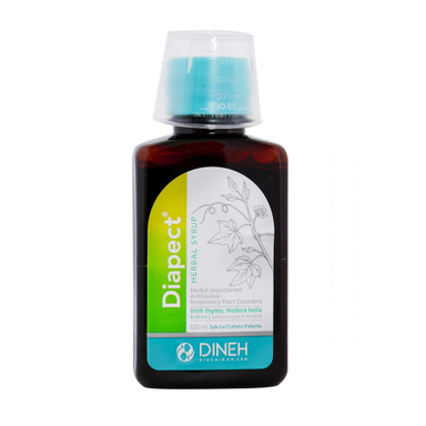 شربت دیاپکت (Diapect) دینه حجم 120 میلی لیتر