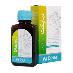 شربت دیاپکت (Diapect) دینه حجم 120 میلی لیتر