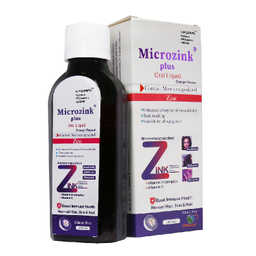 شربت میکروزینک پلاس (Microzink Plus) تریتا داروی آرتا طعم پرتقال حجم 200 میلی لیتر