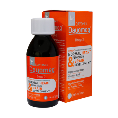 شربت دایونیکس دیومگ (Dayonix Dayomeg) دایونیکس فارما حجم 150 میلی لیتر