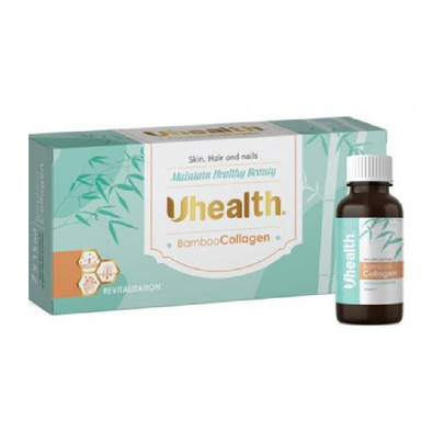 شربت بامبو کلاژن یوهلث (Uhealth Bamboo Collagen) آرین سلامت سینا بسته 7 عددی