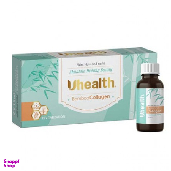 شربت بامبو کلاژن یوهلث (Uhealth Bamboo Collagen) آرین سلامت سینا بسته 7 عددی