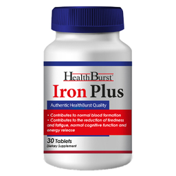 قرص آیرون پلاس (Iron Plus) هلث برست تعداد 30 عددی