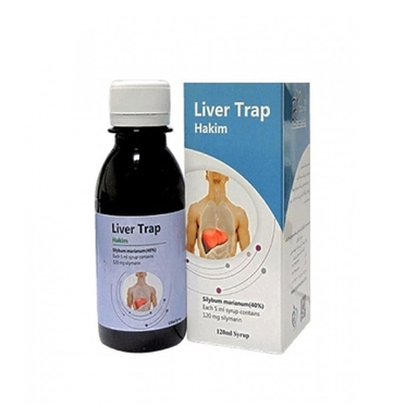 شربت لیور تراپ (Liver Trap) حکیم مومن تبریزی حجم 200 میلی لیتر