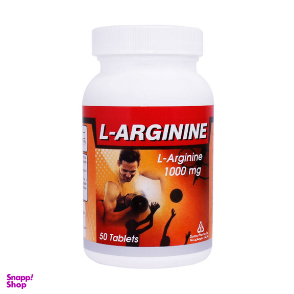 قرص ال آرژنین (L Arginine) شرکت داروسازی دانا بسته 50 عددی