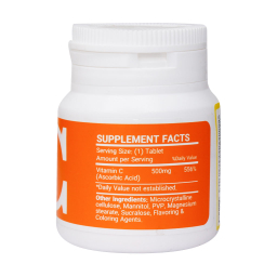 قرص جویدنی ویتامین سی 500 نوتری پاد (Nutri Pad) طعم پرتقال بسته 30 عددی