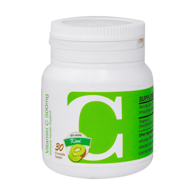 قرص جویدنی ویتامین سی 500 نوتری پاد (Nutri Pad) طعم طالبی بسته 30 عددی