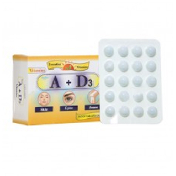 سافت ژل ویتامین آ و د3 (A Plus D3 Vitamins) شرکت داروسازی دانا بسته 60 عددی