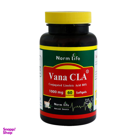 سافت ژل وانا سی ال ای (Vana CLA) نورم لایف بسته 60 عددی