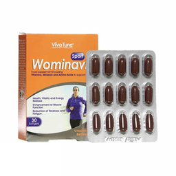 سافت ژل ومیناویت اسپورت (Wominavit Sport) ویوا تیون بسته 30 عددی