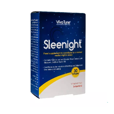 سافت ژل اسلینایت (Sleenight) ویوا تیون بسته 30 عددی