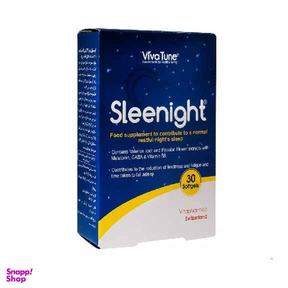 سافت ژل اسلینایت (Sleenight) ویوا تیون بسته 30 عددی