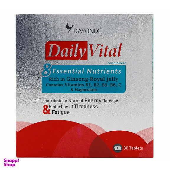 قرص دیلی ویتال (Daily Vital) دایونیکس فارما بسته 30 عددی