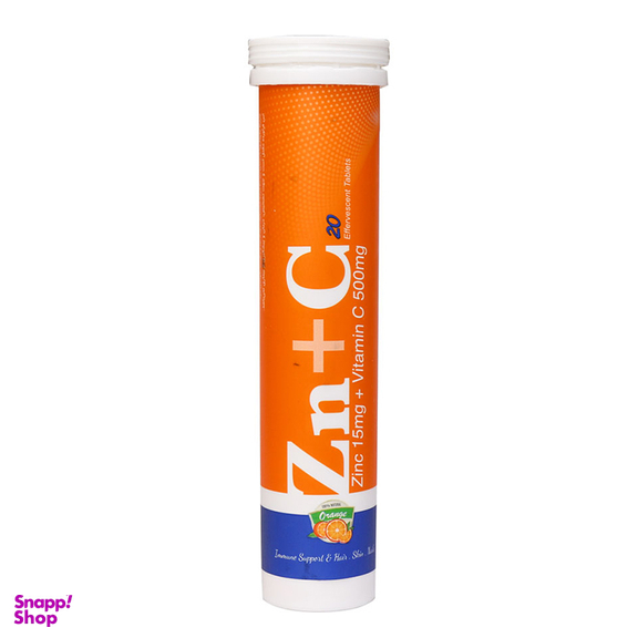 قرص جوشان زینک و ویتامین سی (Zinc And Vitamin C) نوتری پاد بسته 20 عددی