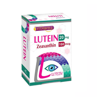 کپسول لوتیین 20 میلی گرم (Lutein 20 mg) ویتاول بسته 30 عددی