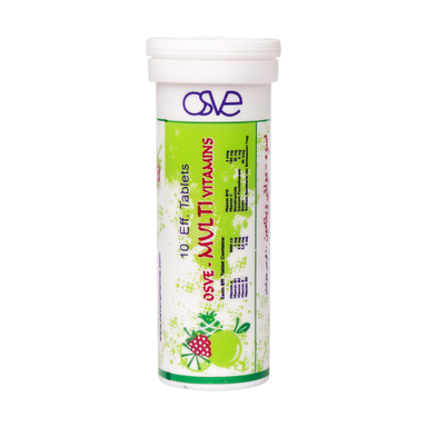 قرص جوشان مولتی ویتامین (Multi Vitamins) اسوه بسته 10 عددی