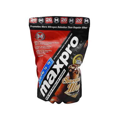 پودر مکس پرو الیت (Max Pro Elite) مکس ماسل طعم شکلات مالت حجم 908 گرم