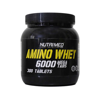 قرص آمینو وی 6000 (Amino Whey 6000) نوتریمد بسته 300 عدد