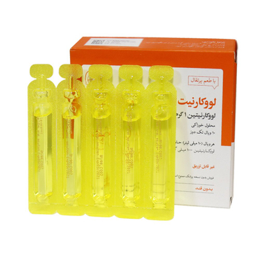 محلول لووکارنیت (Levocarnit) پارس بهروزان جم فارما طعم پرتقال بسته 10 عدد
