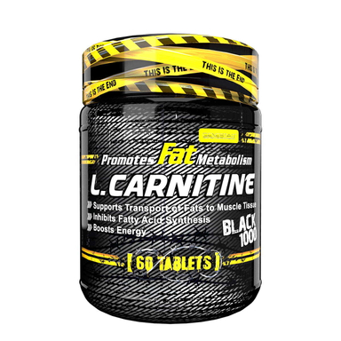 قرص ال کارنیتین تارترات 500 میلی گرم (L Carnitine Tartrate 500 mg) ژن استار بسته 60 عددی