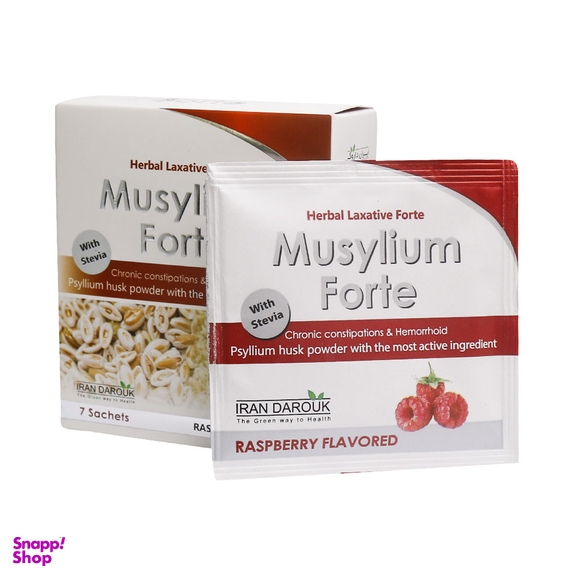 ساشه موسیلیوم فورت (Musylium Forte) ایران داروک طعم توتی-فروتی بسته 7 عددی