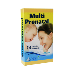 قرص مولتی ویتامین دوران بارداری و شیردهی (Multi Prenatal) سیمرغ دارو عطار بسته 30 عددی