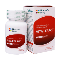کپسول آهن ویتا فرو (Vita Ferro) نیچرز پلنتی بسته 60 عددی