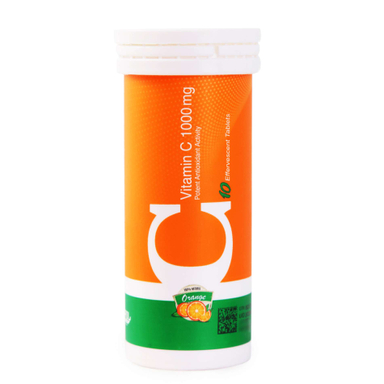 قرص جوشان ویتامین سی 1000 میلی گرم نوتری پاد (Nutri Pad) طعم پرتقال بسته 10 عددی